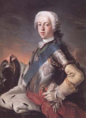 Blanchet, Louis-Gabriel Prince Charles Edward Stuart (mk25) Spain oil painting art